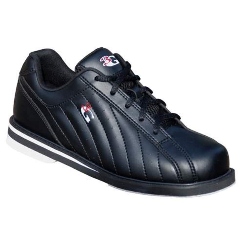 3G Bowling Unisex Kicks Black Bowling Shoes