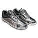 3G Bowling Mens The Shuffler SilverBlack Left Hand Bowling Shoes