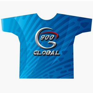 900 Global Blue Guitar Pick Dye-Sublimated Crew Neck 900 Global Blue Guitar Pick Dye-Sublimated Crew Neck