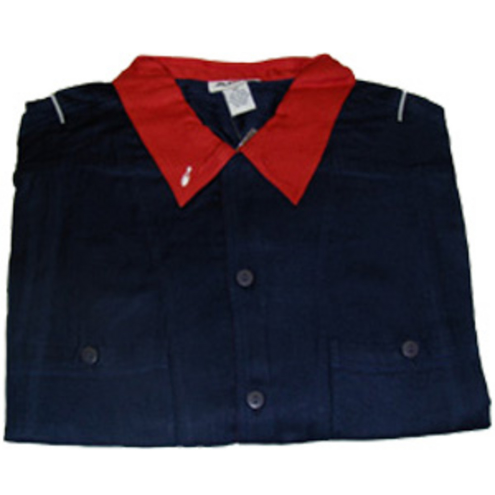AMF 300 AMF Bowling Shirt Navy Bowling Shirts