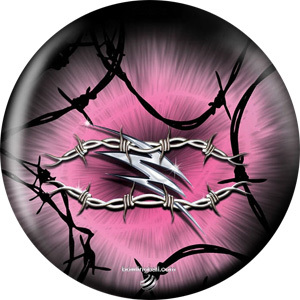 bowlingball.com Barb Wire Pink Viz-A-Ball