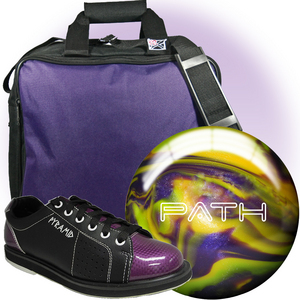 bowlingball.com Purple Ball Bag & Shoe Combo bowlingball.com Purple Ball Bag & Shoe Combo
