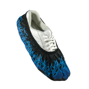 Brunswick Blitz Shoe Covers Blue Flames Brunswick Blitz Shoe Covers Blue Flames