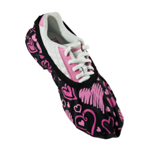 Brunswick Blitz Shoe Covers Hearts All Over Brunswick Blitz Shoe Covers Hearts All Over
