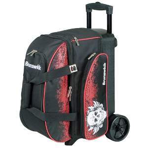 Brunswick Image Double Roller Grunge Skull