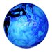 Brunswick T Zone Indigo Swirl Blue/Black/White Black Light View
