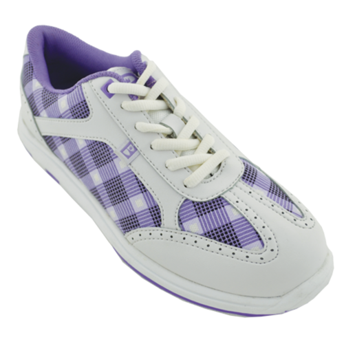 Brunswick Women's Purple Plaid Bowling Shoes FREE SHIPPING