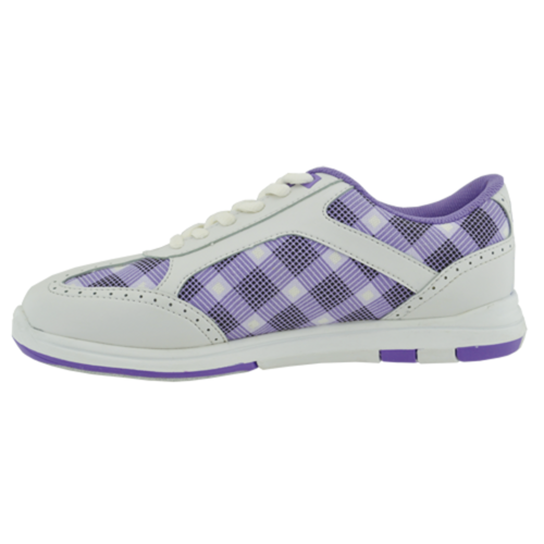 Brunswick Women's Purple Plaid Bowling Shoes FREE SHIPPING