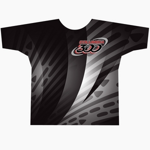 Columbia 300 Black Guitar Pick Dye-Sublimated Crew Neck Columbia 300 Black Guitar Pick Dye-Sublimated Crew Neck