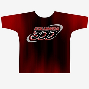 Columbia 300 Black/Red Dye-Sublimated Crew Neck Columbia 300 Black/Red Dye-Sublimated Crew Neck