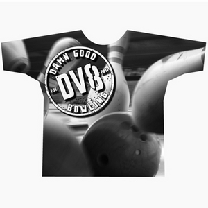 DV8 Black and White Dye-Sublimated Crew Neck DV8 Black and White Dye-Sublimated Crew Neck