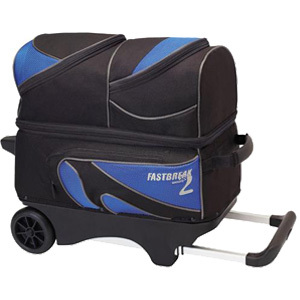 Ebonite Fastbreak 2 Ball Roller Black/Blue Ebonite Fastbreak 2 Ball Roller Black/Blue