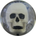 Ebonite Clear Skull Ball Bowling Balls
