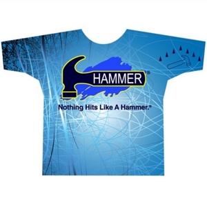 Hammer Blue String Grunge Dye-Sublimated Crew Neck Hammer Blue String Grunge Dye-Sublimated Crew Neck