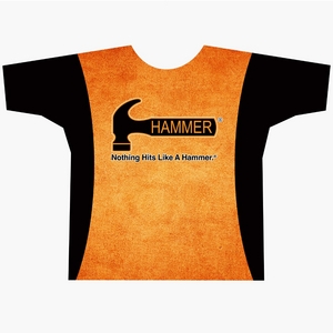 Hammer Orange Grunge Color Block Dye-Sublimated Crew Neck Hammer Orange Grunge Color Block Dye-Sublimated Crew Neck