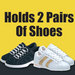 KR Strikeforce Cruiser Double Roller Black/Sky Blue Holds 2 Pairs of Shoes