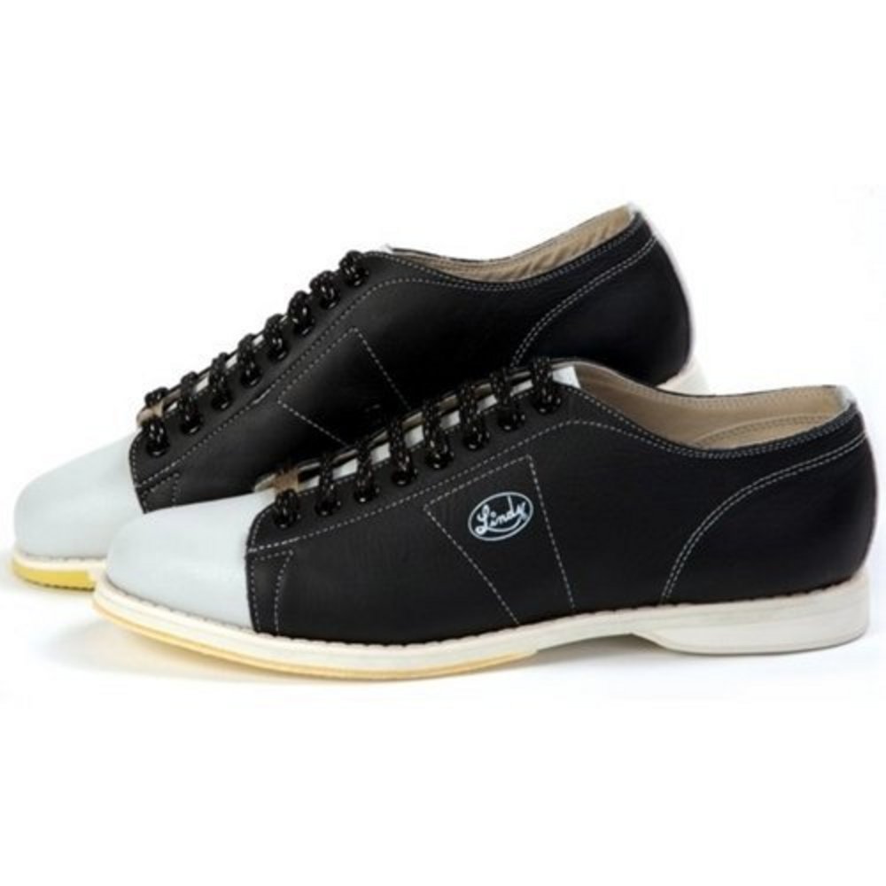 Linds Mens SE Classic BlackGrey Left Handed Bowling Shoes