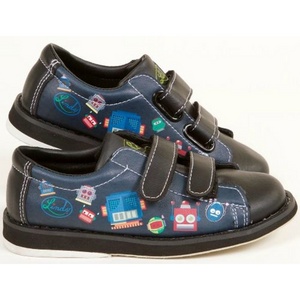 Linds Kids Bots Easy Strap Black Linds Kids Bots Easy Strap Black