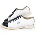 Linds Womens SE Classic WhiteRegal Blue Right Handed Wide Width Bowling Shoes