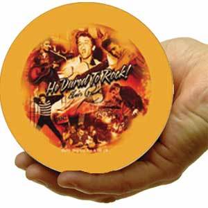 Mini Viz-A-Ball Elvis Amber