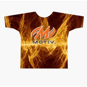 Motiv Orange Fire Dye-Sublimated Crew Neck Motiv Orange Fire Dye-Sublimated Crew Neck