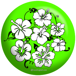 OTB Flower Lime/Black - bowlingball.com Exclusive OTB Flower Lime/Black - bowlingball.com Exclusive