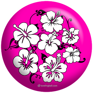 OTB Flower Pink/Black - bowlingball.com Exclusive OTB Flower Pink/Black - bowlingball.com Exclusive