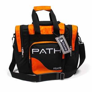 Pyramid Path Single Deluxe Tote Black/Orange Pyramid Path Single Deluxe Tote Black/Orange