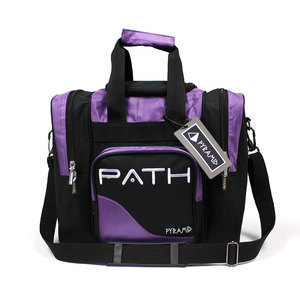 Pyramid Path Single Deluxe Tote Black/Purple Black Light Responsive Pyramid Path Single Deluxe Tote Black/Purple Black Light Responsive