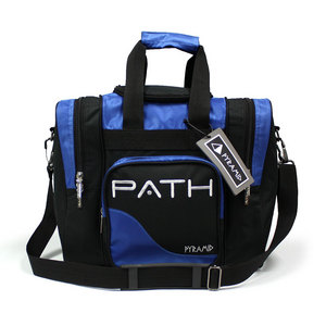 Pyramid Path Single Deluxe Tote Black/Royal Blue Pyramid Path Single Deluxe Tote Black/Royal Blue