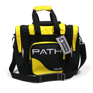 Pyramid Path Single Deluxe Tote Black/Yellow Pyramid Path Single Deluxe Tote Black/Yellow
