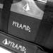 Pyramid Path Double Tote Plus Clear Top Black/Silver MEGA DEAL 