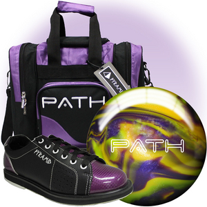 Pyramid Path Purple Ball/Bag/Shoe Package Pyramid Path Purple Ball/Bag/Shoe Package