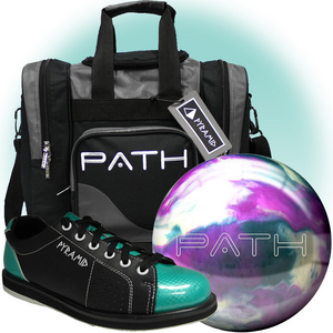Pyramid Path Teal Ball/Bag/Shoe Package Pyramid Path Teal Ball/Bag/Shoe Package