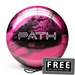 Pyramid Path Pink/Black w/ Free Deluxe Bag Tag Pyramid Path Pink/Black w/ Free Deluxe Bag Tag