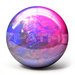 Pyramid Path Pink/Purple/Silver w/ Free Deluxe Bag Tag Front Pyramid Path Pink/Purple/Silver w/ Free Deluxe Bag Tag Front