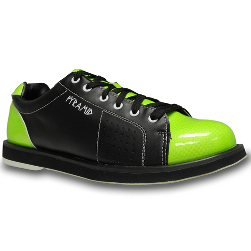 Pyramid Men's Path BlackLime Green Bowling Shoes FREE SHIPPING