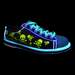 Pyramid Men's Skull Black/Green UV Light Pyramid Men's Skull Black/Green UV Light