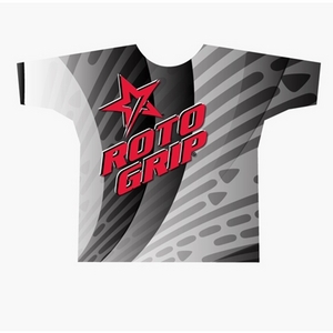 Roto Grip Grey Guitar Pick Dye-Sublimated Crew Neck Roto Grip Grey Guitar Pick Dye-Sublimated Crew Neck