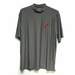 Roto Grip Mock Neck Charcoal with RedBlack Logo Bowling Shirts