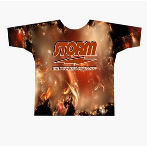 Storm Gold Nebula Dye-Sublimated Crew Neck Storm Gold Nebula Dye-Sublimated Crew Neck