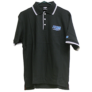 Storm Men's Black/White Trim Polo Storm Men's Black/White Trim Polo