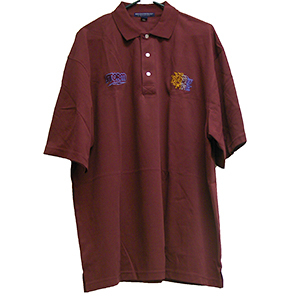 Storm Men's Rapid Fire Burgundy Polo 