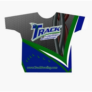Track Blue/Green Tubing Dye-Sublimated Crew Neck Track Blue/Green Tubing Dye-Sublimated Crew Neck