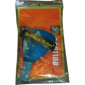 Turbo 2-N-1 Grips Bulldog Wrist Support Blue Reverse Attachment Left Handed Turbo 2-N-1 Grips Bulldog Wrist Support Blue Reverse Attachment Left Handed