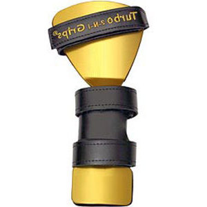 Turbo 2-N-1 Grips Bulldog Wrist Support Gold Left Handed Turbo 2-N-1 Grips Bulldog Wrist Support Gold Left Handed