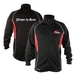 Turbo 2 N 1 Grips 2012 Driven to Bowl Tour Track Jacket BlackScarletWhite Bowling Jackets