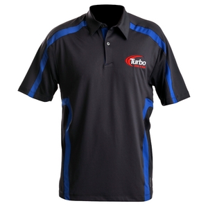 Turbo 2-N-1 Grips Men's Accelerate Sport Shirt Blue/Black Turbo 2-N-1 Grips Men's Accelerate Sport Shirt Blue/Black