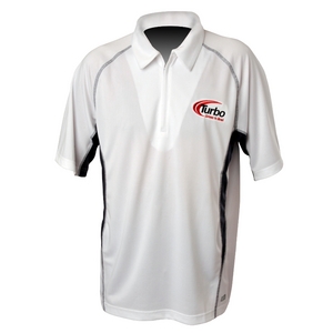 Turbo 2-N-1 Grips Performance Plus Sport Shirt White/Black Turbo 2-N-1 Grips Performance Plus Sport Shirt White/Black