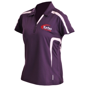 Turbo 2-N-1 Grips Women's Accelerate Sport Shirt Purple/White Turbo 2-N-1 Grips Women's Accelerate Sport Shirt Purple/White